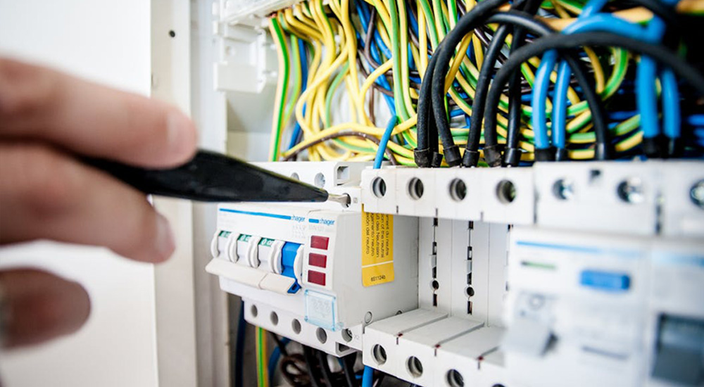 Travaux d'électricité